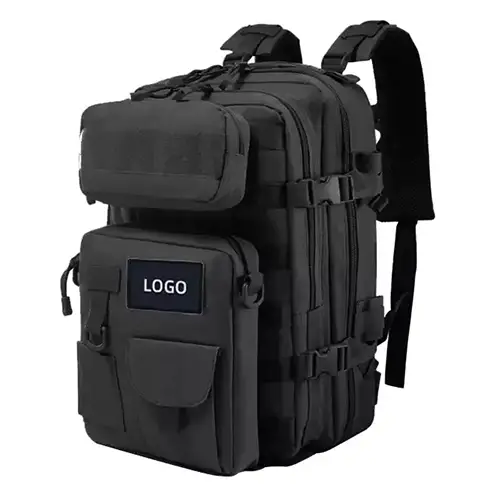 Tactical MOLLE Assault Backpack with Multi-Compartment Design